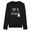 pull chat va ou bien ? coloris noir