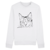 pull avec dessin chat