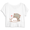 crop-top chat kawaii