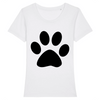t-shirt patte de chat