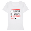 t-shirt en couple avec mon chat couleur blanc