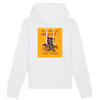 sweat chat joyeux halloween coloris blanc