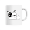 mug chat doigt