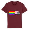 tee-shirt nyan cat couleur bordeaux
