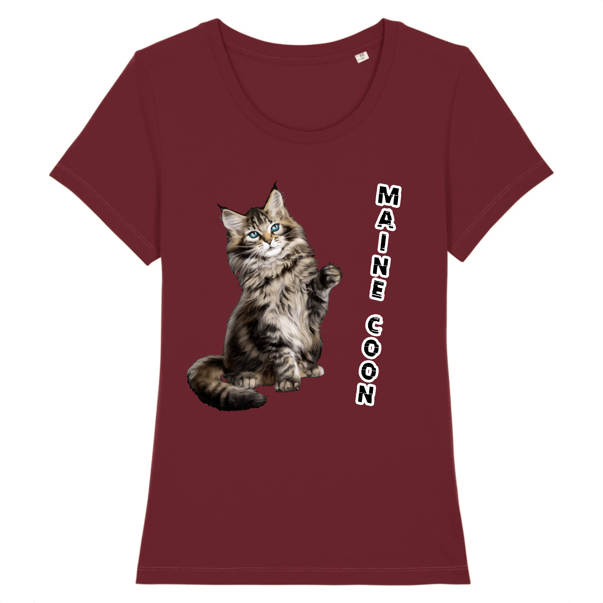 T-Shirt Chat Maine Coon