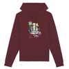 sweat space cat couleur bordeaux