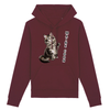 sweat chat maine coon couleur bordeaux
