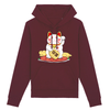 sweat maneki neko couleur bordeaux