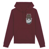 sweat chat poche couleur bordeaux