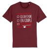 tee-shirt en couple avec mon chat couleur bordeaux