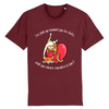 Tee-Shirt Chat les Gens qui n'aiment pas couleur bordeaux