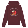 Sweat Chat les Gens qui n'aiment pas couleur bordeaux