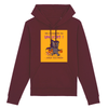 sweat chat joyeux halloween coloris bordeaux