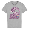 tee-shirt chat cheshire couleur gris