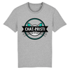 T-Shirt Chat-Pristi couleur gris