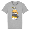 tee-shirt chat totem couleur gris