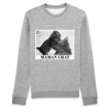 pull maman chat couleur gris