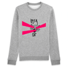 pull chat laser fou couleur gris