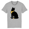 tee-shirt chat bastet couleur gris