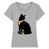 t-shirt chat bastet couleur gris
