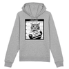 sweat chat humour couleur gris