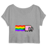 crop-top nyan cat couleur gris