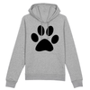 sweat patte de chat couleur gris