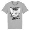 tee-shirt chat sphynx couleur gris