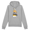 sweat chat totem couleur gris