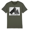 tee-shirt chat maman couleur kaki