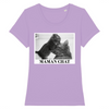 t-shirt chat maman couleur lavande