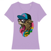 t-shirt cool cat couleur lavande