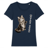 t-shirt maine coon couleur marine