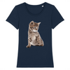 t-shirt chaton mignon couleur marine