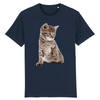 tee-shirt chaton mignon couleur marine