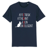 tee-shirt chat qualités couleur marine