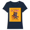T-Shirt Chat Joyeux Halloween coloris marine