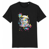 tee-shirt cat space couleur noir