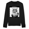 pull humour chat couleur noir