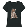 t-shirt chaton mignon couleur noir