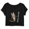 crop-top chat maine coon couleur noir