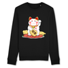 pull maneki neko couleur noir