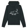 sweat chat not today couleur noir