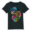 t-shirt cool cat enfant couleur noir