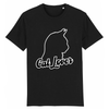 tee-shirt cat lover silhouette couleur noir