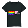 t-shirt nyan cat enfant couleur noir