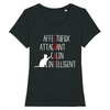 t-shirt chat qualités couleur noir