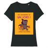 T-Shirt Chat Joyeux Halloween coloris noir