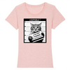 t-shirt chat humour couleur rose