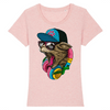 t-shirt cool cat couleur rose